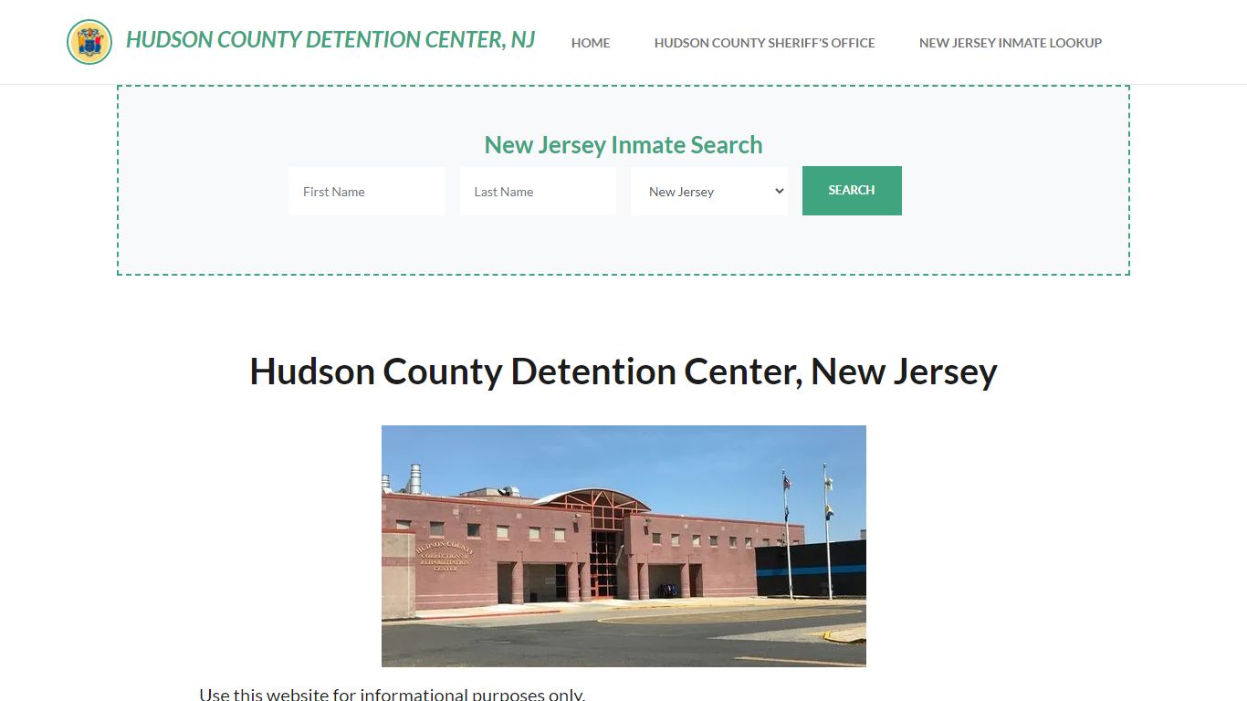 Hudson County Detention Center, NJ Inmate Roster, Offender Search